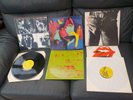 X3 ROLLING STONES  RECORDS ALBUMS LPS COVERS PLUS ONE POSTER COLLECTABLE