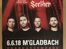 NICKELBACK 2018 M'GLADBACH  - orig.Concert Poster -- Konzert Plakat  A1 NEU