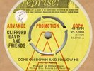 CLIFFORD DAVIS AND FRIENDS**COME ON DOWN AND FOLLOW ME**DEMO**REPRISE