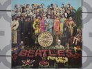 The Beatles Sgt Pepper Stereo PCS7027 1/2 2 Box EMI w/ Inner Vinyl LP Record EX