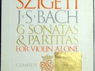 JOSEPH SZIGETI Solo Violin BACH 6 Sonatas & Partitas USA VANGUARD 627/9 3LP BOX
