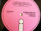 McDonald & Giles LP Same UK Pink Island 1st Press +++++