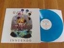 QUEEN INNUENDO Marbled BLUE VINYL LP *STUNNING* Audio NEAR MINT