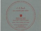 BACH Violin Concertos B.1041-43 RISTENPART GREHLING HENDEL Discophile DF-127 LP