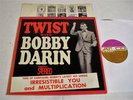 Twist With Bobby Darin-ORIGINAL 1962 STEREO LP w/Alternate Cover & Hype Sticker