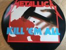 Metallica LP Picture disc Kill em all 1986 Music for nations press MFN 7P ++