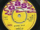 45 - Donald Lee - Work Out - 1st UK, Gas, Pama, Skinhead, Reggae, DJ Cut - Hear