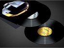 DAFT PUNK RANDOM ACCESS MEMORIES LIMITED EDITION SILVER & GOLD DOUBLE ALBUM 2LP