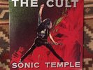 THE CULT SONIC TEMPLE RARE 1989 FIRST PRESSING (25871) W/ORIGINAL PICTURE INSERT