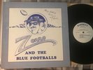 ZORRO & THE BLUE FOOTBALLS LP BURDETT USA, Windy Austin, OOP Signed NM-