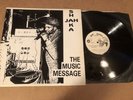 JAH SHAKA  - THE MUSIC MESSAGE  LP RARE REGGAE DUB  SHAKA 777 NEAR MINT