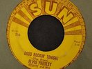 LISTEN MP3 ORIGINAL SUN 45 Elvis Presley SUN 210 Good Rockin Tonight PUSH MARKS