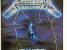 RARE METALLICA LP RIDE THE LIGHTNING 1984 MEGAFORCE RECORDS