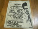 RARE HIP HOP FLYER GRANDMASTER FLASH-THE FURIOUS 5-KOOL KYLE-KURTIS BLOW.PHASE 2