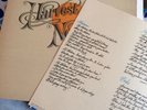 Neil Young Harvest Vinyl 54005 1972 Pressing Gatefold Lyric Sheet