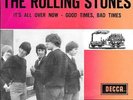 THE ROLLING STONES 45 ITS ALL OVER NOW+PS HOLLAND RARE SLEEVE 2