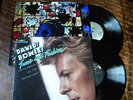 DAVID BOWIE LP RECORD LOT- 4 IN ALL- ROCK TONIGHT/DANCE/FAME/ LIVE-VG++