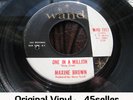 ? MAXINE BROWN 'One In A Million' northern soul 45 HEAR