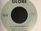 Northern Soul  The Creations - Just Remember Me / Times Are Changing - Globe M-