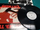Metallica Kill 'em All Original Megaforce Pressing LP Ex