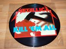 METALLICA Kill 'Em All VINYL LP Picture Disc *TOP* 1st Press. Music for Nations
