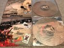 Metallica Pounding Out Aggression Clear/Black Marble 2xLP Vinyl Near Mint *Rare*