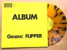 Flipper ?– Generic Flipper LP Yellow / Black Splatter colored vinyl RARE PUNK