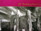 U2 The Unforgettable Fire LP with Promotional Sheet