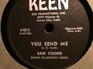 SAM COOKE--YOU SEND ME 78 RPM SHELLAC VG+