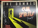 The Damned - Evil Spirits - LP - Black Signed Captain - Monty - Vanian