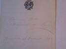 Rare Adelina Patti Soprano Signed note on crested paper from 1868 with Photo