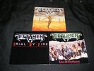 3 x Testament Vinyl Trial by Fire & Live in Eindhoven & Practice What You Preach