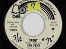 Folk C&W Rocker 45 - Dan Penn - Stony - Bell - VG+ mp3 - promo