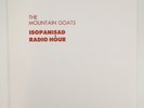 The Mountain Goats Isopanisad Radio Hour 1-sided John Darnielle Etched OOP LP 