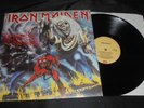 IRON MAIDEN The number of the beast LP vinyl 1st press Italy in shrink-wrap TEST