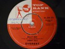 Jimmy Isle-Billy Boy/Oh Judy-Top Rank-45 jar 274-1960