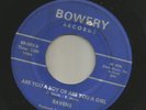 GARAGE FUZZ- RAVENS - ARE YOU A BOY OR ARE YOU A GIRL  -HEAR -1966 RITE BOWERY