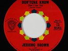Teen Popcorn 45 - Jericho Brown - Don'tcha Know - WB - mp3