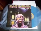 IRON MAIDEN gaumont slaves ipswich 1984 lp blue