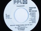 Funk Boogie 45 THUNDDER Moove' Everything You've Got PPL HEAR