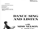 MISS NELSON/BRUCE HAACK DANCE, SING & LISTEN [LP] NEW VINYL RECORD