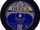 AL BOWLLY RARER 78 - MARIA MY OWN - THAT'S ALL THAT MATTERS TO ME - DECCA F.3560