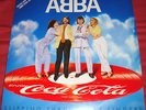 ABBA - SLIPPING THROUGH MY FINGER - VERY RARE  JAPAN COCA-COLA PROMO LP