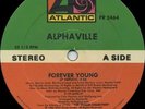 ALPHAVILLE Forever Young (1984 U.S. 2 Track Promo 12inch)