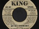 JOE PERKINS & ROOKIES: Time Alone Will Tell / Ain't You Glad Nature Did It 45 (
