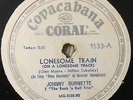 Johnny Burnette & Rock & Roll Trio - Lonesome Train 78rpm 10
