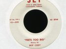 SKIP CODY Feets Too Big on Jet Rockabilly 45 Hear