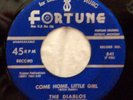DIABLOS 45 Come home little girl / Harriet FORTUNE  Doowop Kz235