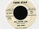 EDDIE RINGO Full Racing Cam on Twin Star Promo Rockabilly 45 Hear