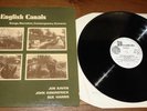 JON RAVEN JOHN KIRKPATRICK SUE HARRIS ENGLISH CANALS UK BROADSIDE FOLK LP 1976